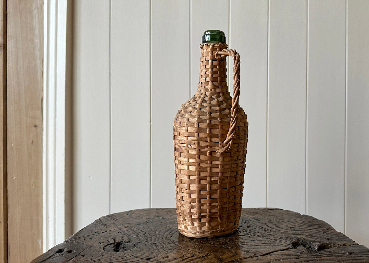 Continental Wicker Wrapped Bottle