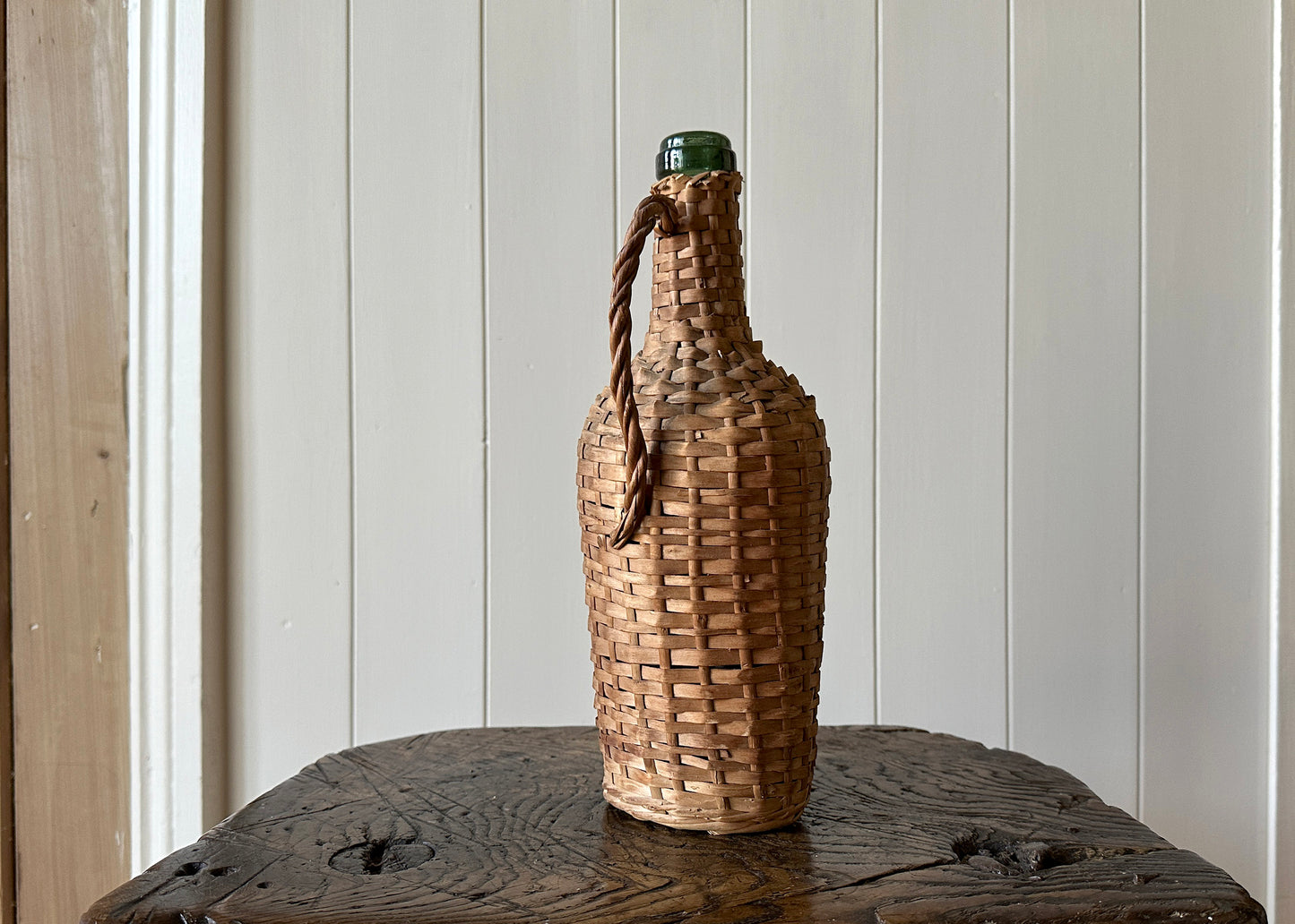 Continental Wicker Wrapped Bottle