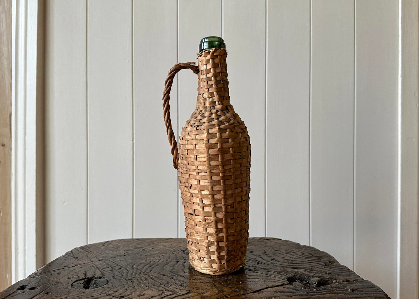 Continental Wicker Wrapped Bottle