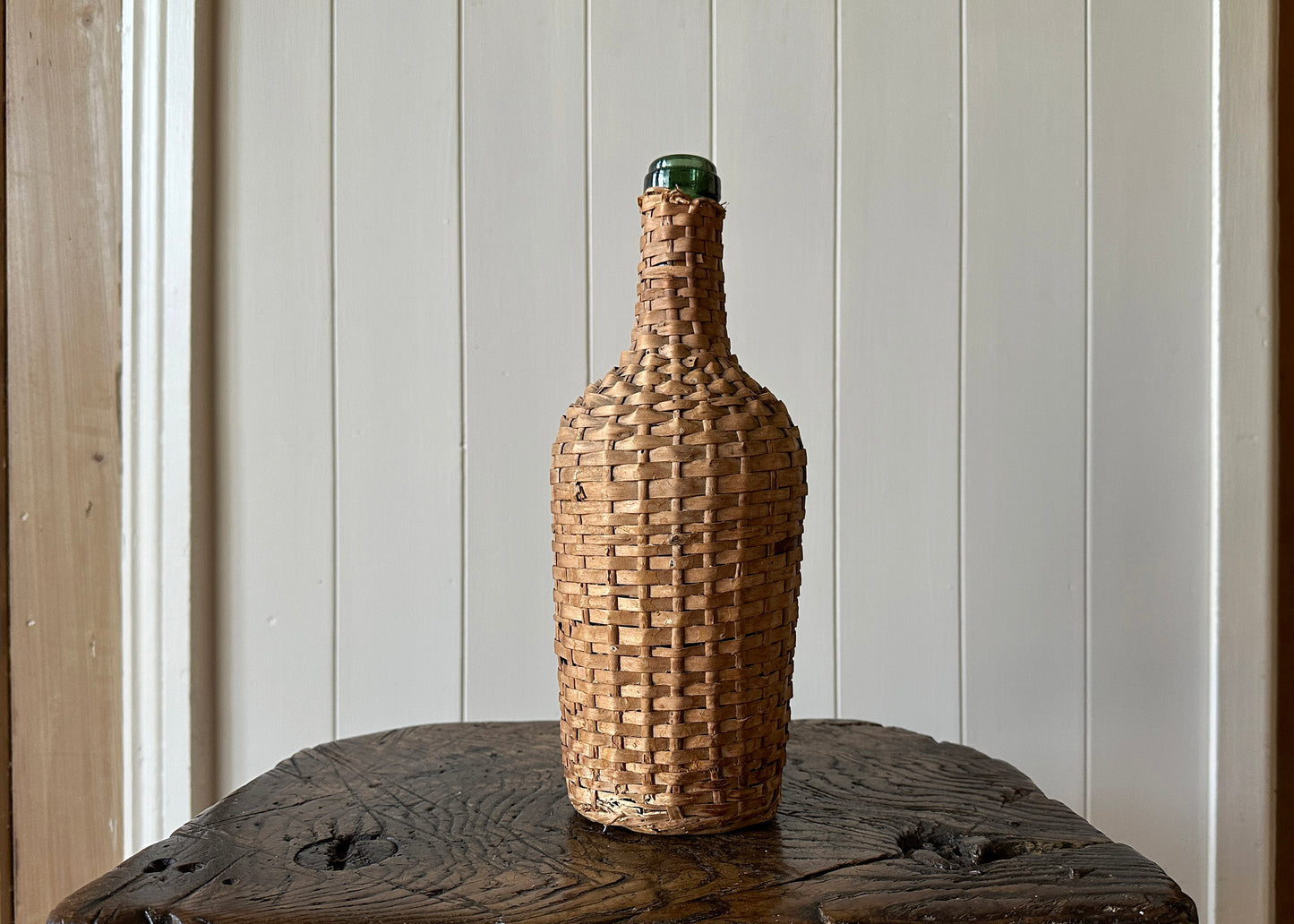 Continental Wicker Wrapped Bottle