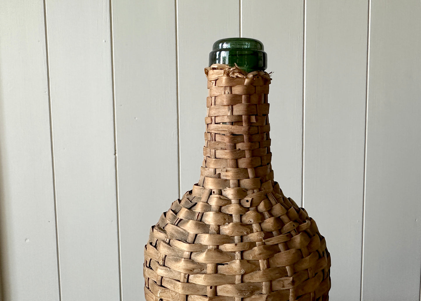 Continental Wicker Wrapped Bottle