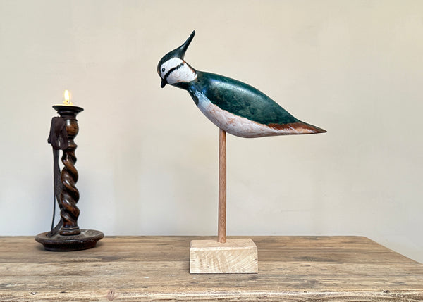 Hand Carved Lapwing