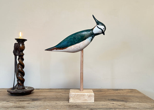 Hand Carved Lapwing