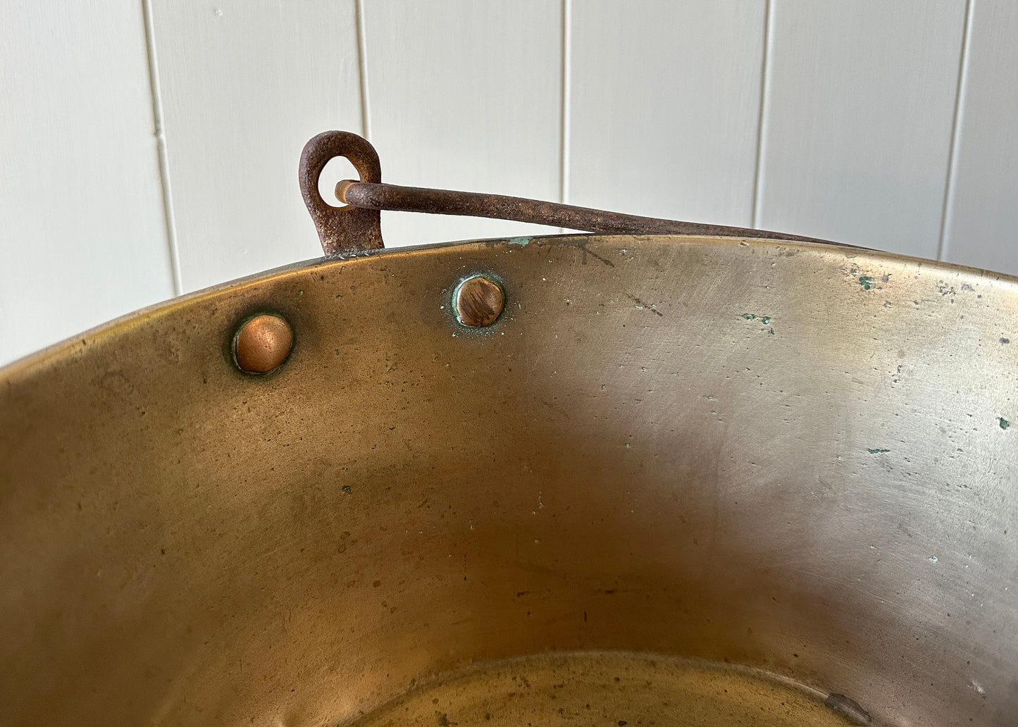 Heavy Brass Preserve Pan