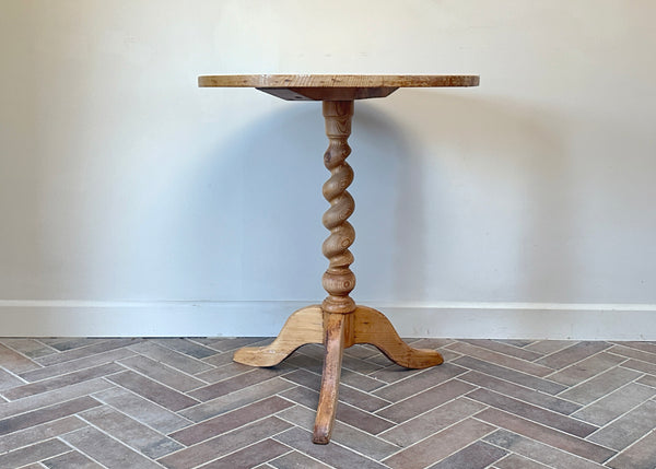 Pine Barley Twist Table