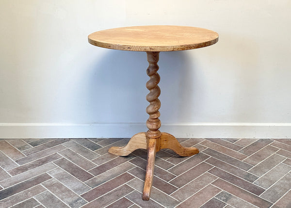 Pine Barley Twist Table