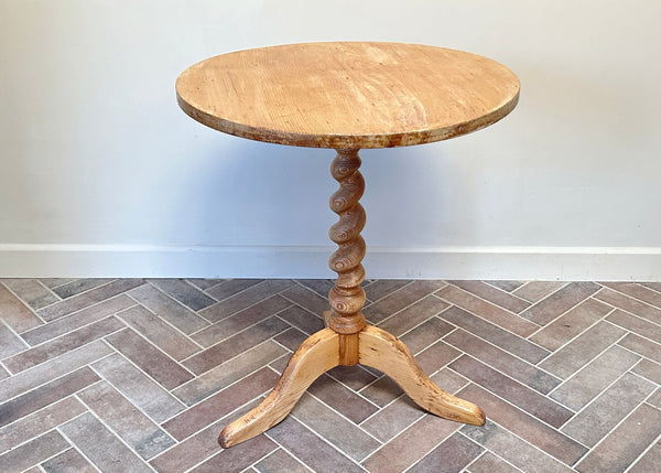 Pine Barley Twist Table
