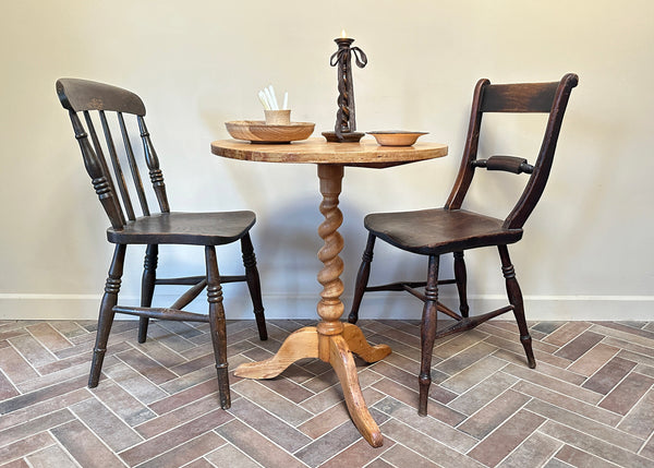 Pine Barley Twist Table