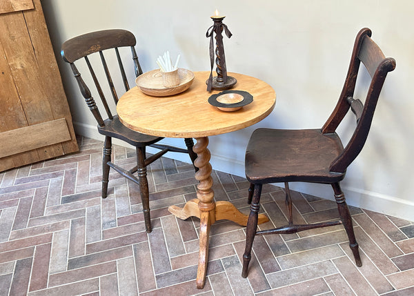 Pine Barley Twist Table