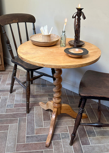 Pine Barley Twist Table
