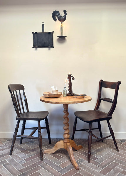 Pine Barley Twist Table