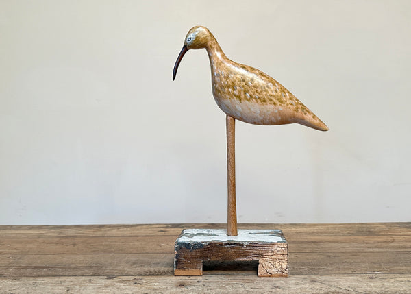 Hand Carved Curlew