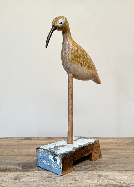 Hand Carved Curlew