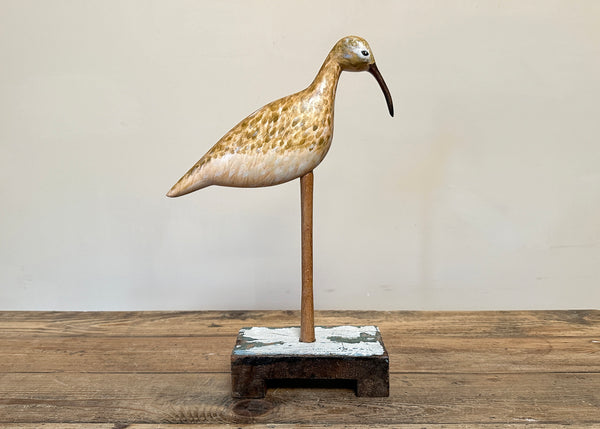 Hand Carved Curlew