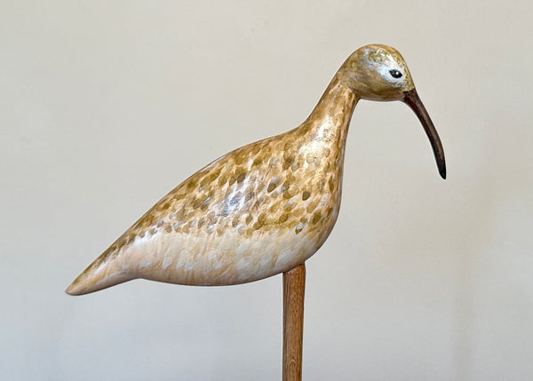 Hand Carved Curlew