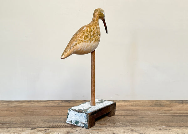 Hand Carved Curlew