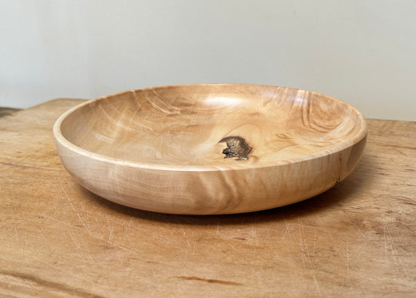 Hand Turned Sycamore Bowl - Made by Alan