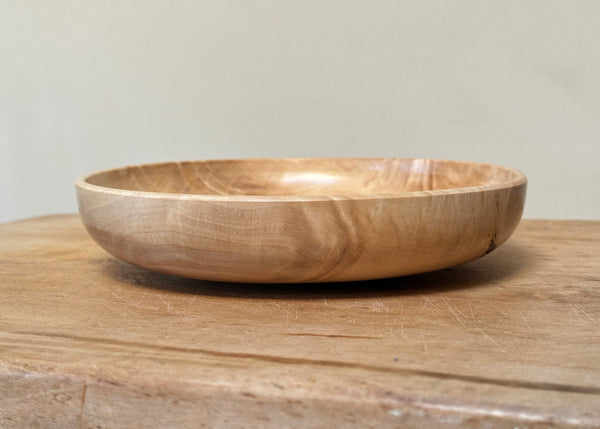 Hand Turned Sycamore Bowl - Made by Alan