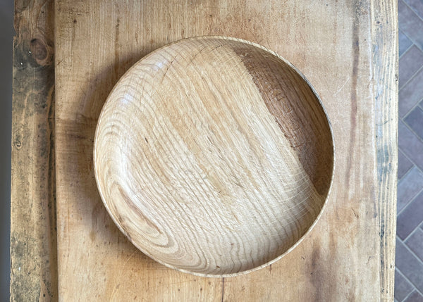 Hand Turned Oak Bowl - Made by Alan