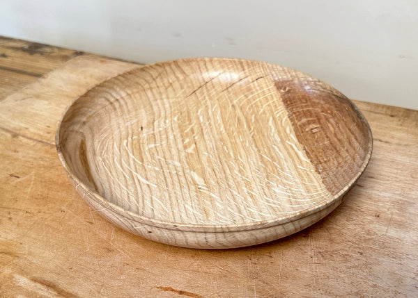 Hand Turned Oak Bowl - Made by Alan