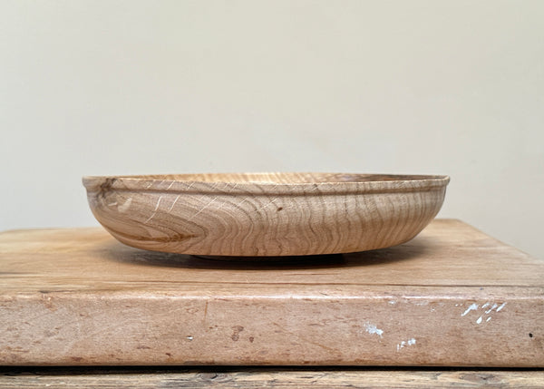 Hand Turned Oak Bowl - Made by Alan