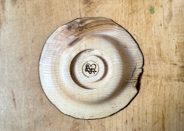 Hand Turned Ash Bowl - Made by Alan