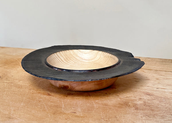 Hand Turned Ash Bowl - Made by Alan