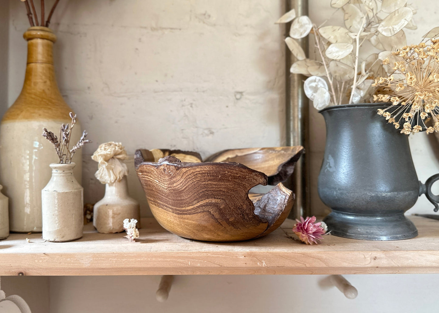 Hand Turned Beech Bowl