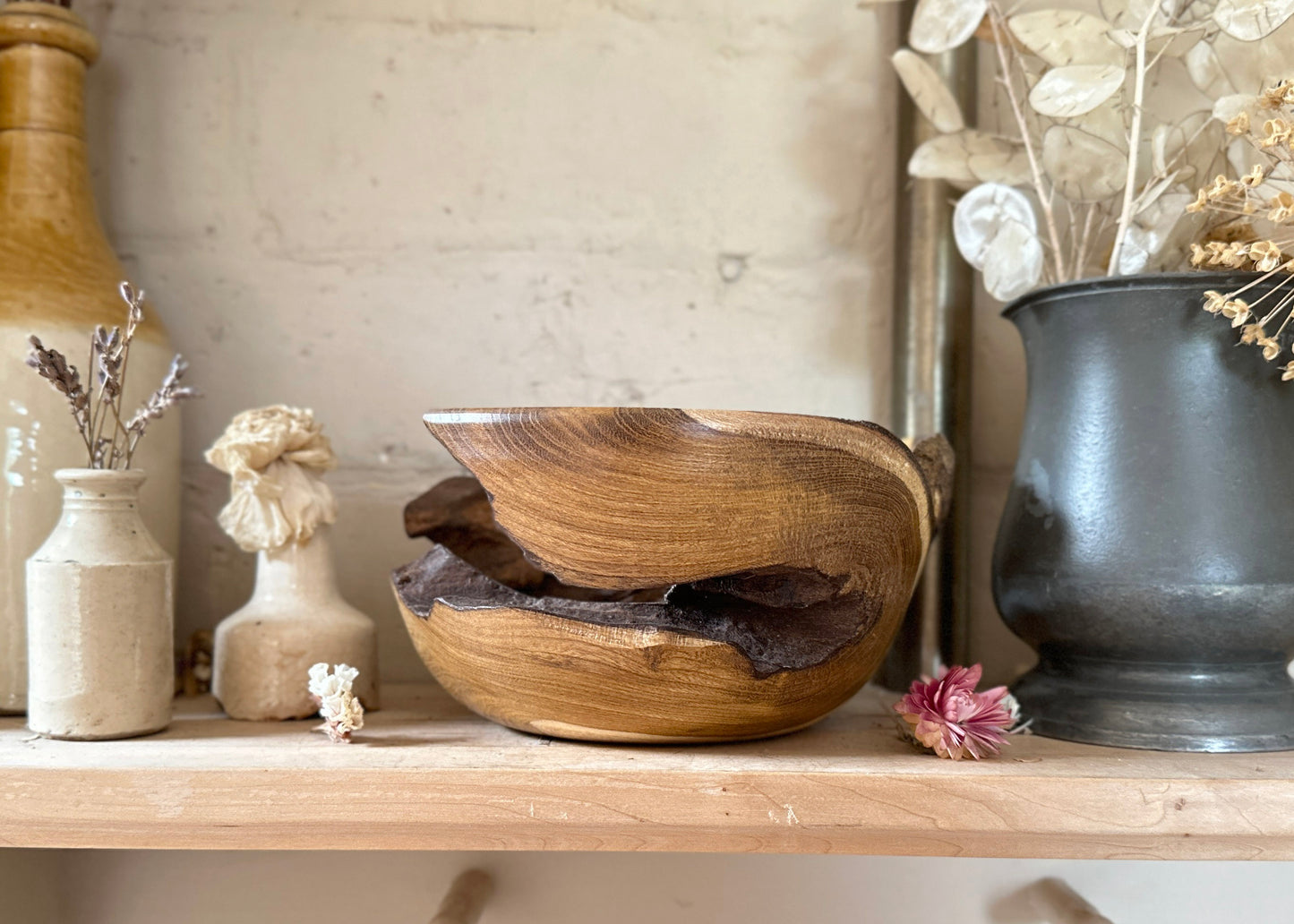 Hand Turned Beech Bowl