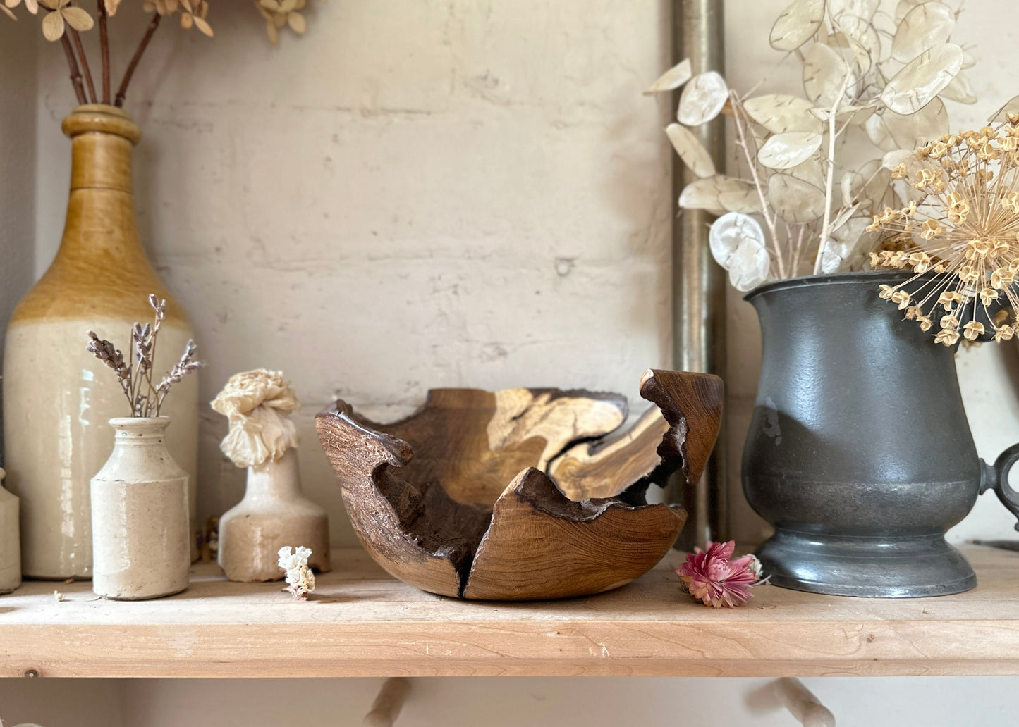 Hand Turned Beech Bowl