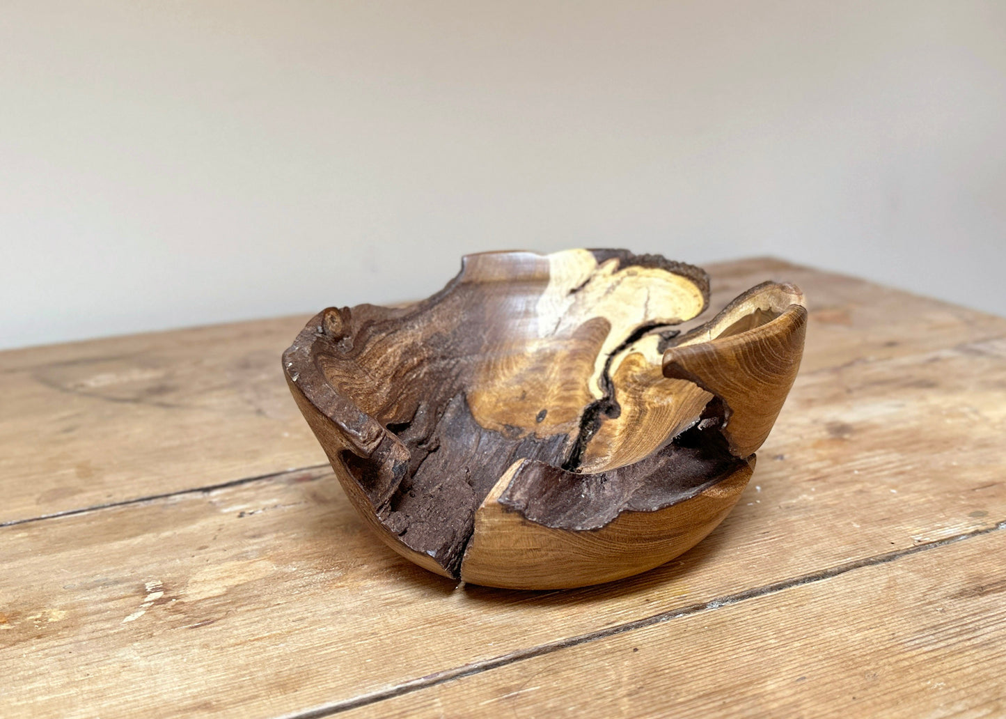 Hand Turned Beech Bowl