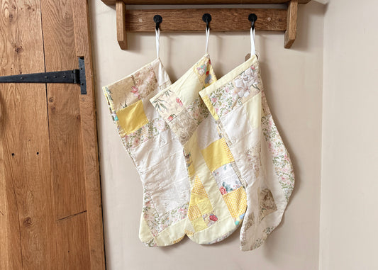 Patchwork Quilt Stocking