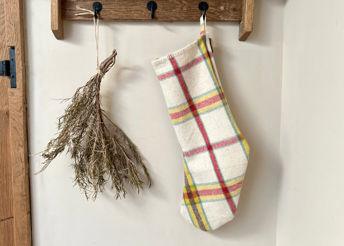 Welsh Blanket Christmas Stocking