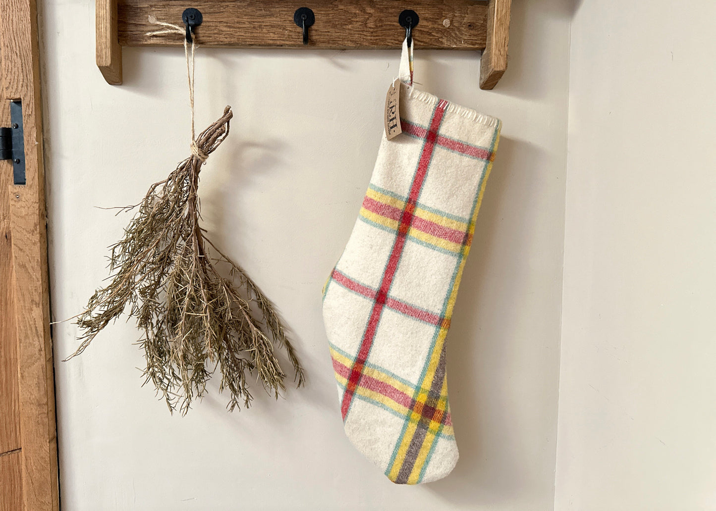 Welsh Blanket Christmas Stocking