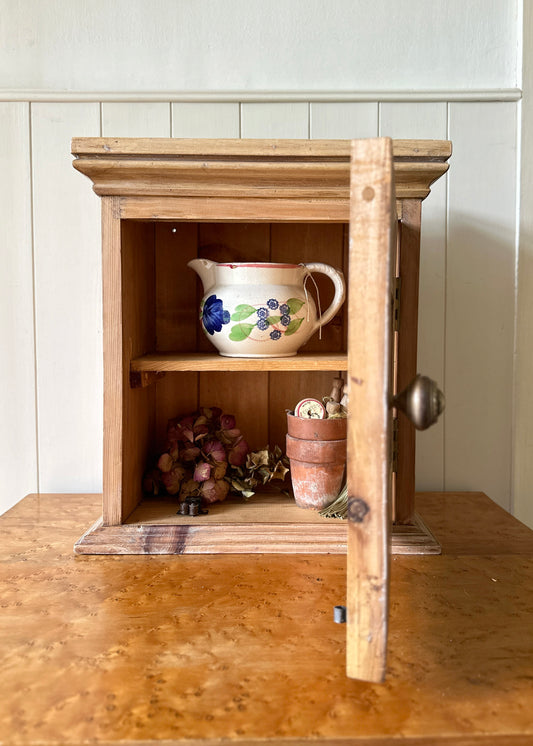 Pitch Pine Wall Cabinet