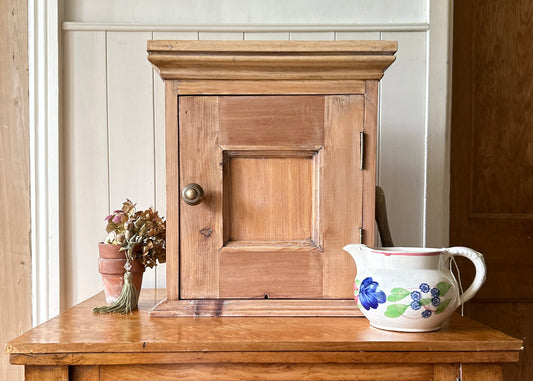 Pitch Pine Wall Cabinet