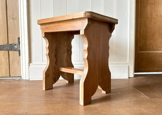 Pine Cracket Stool