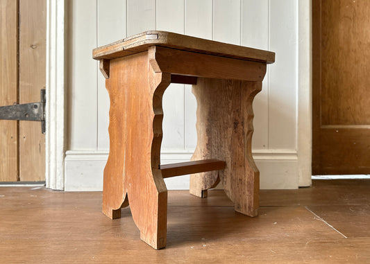 Pine Cracket Stool