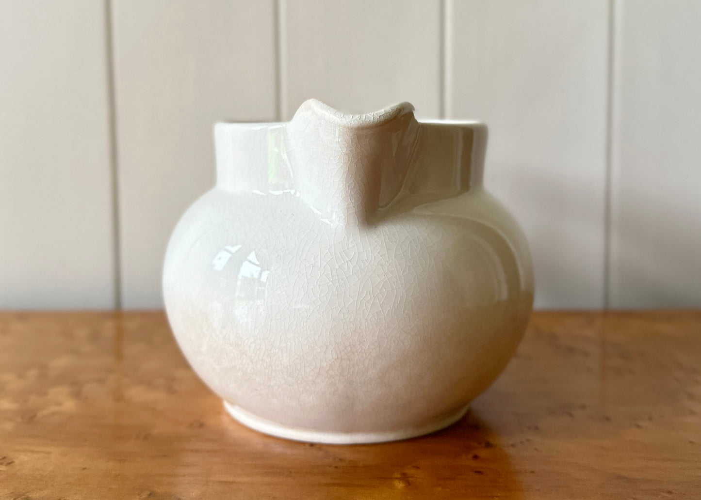 White Ironstone Jug