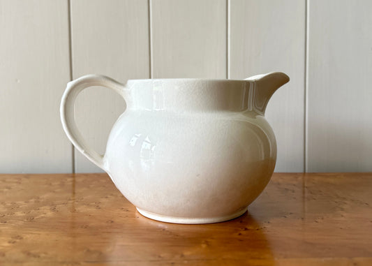 White Ironstone Jug