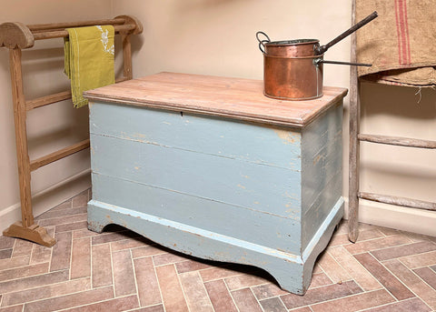 Pine Blanket Box