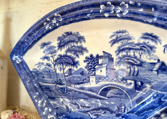 Copeland Pottery Platter, Spode Tower