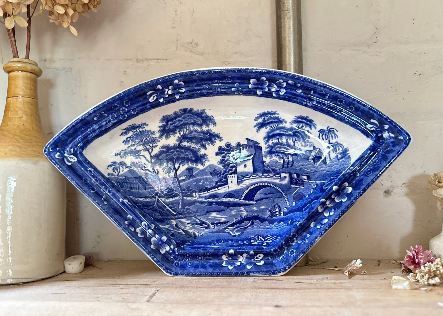 Copeland Pottery Platter, Spode Tower