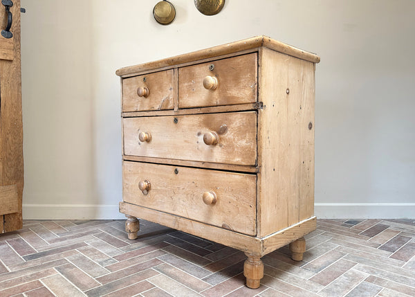 Victorian Pine Chest of Drawers