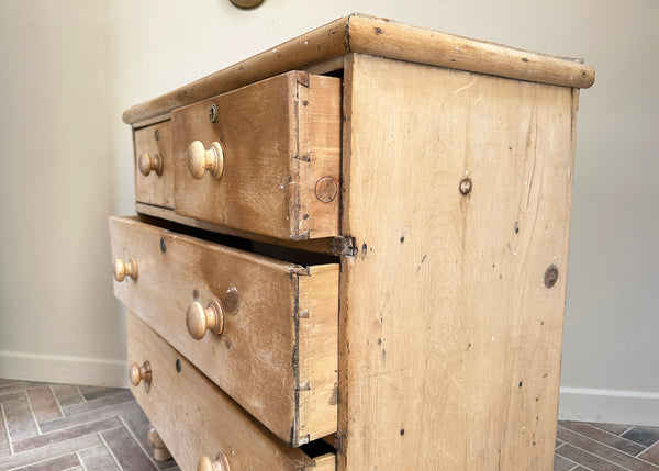 Victorian Pine Chest of Drawers