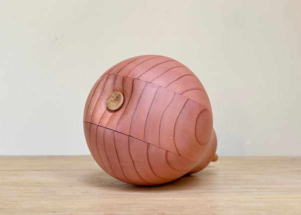 Hand Turned Pear Sculpture