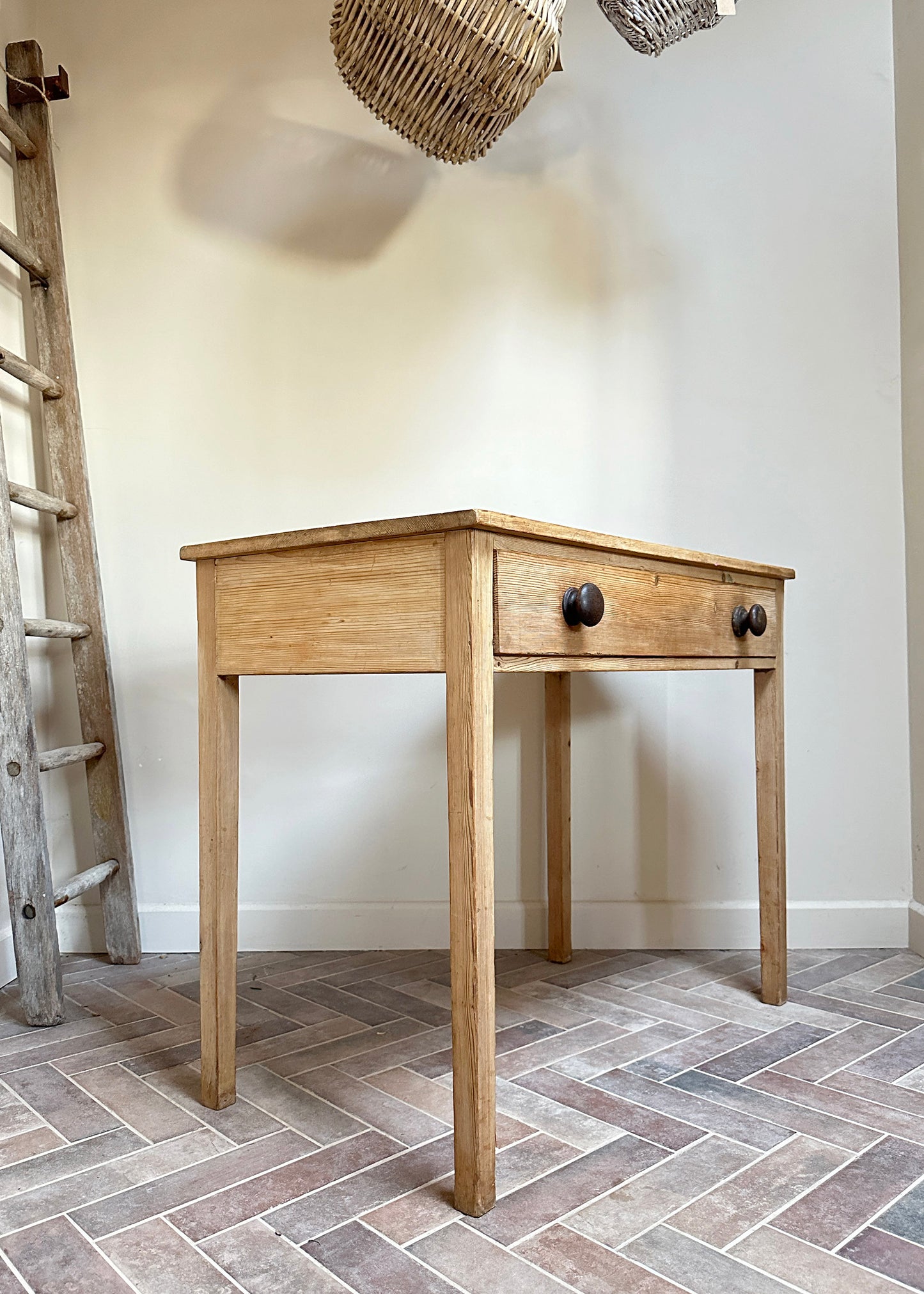 Pitch Pine Side Table