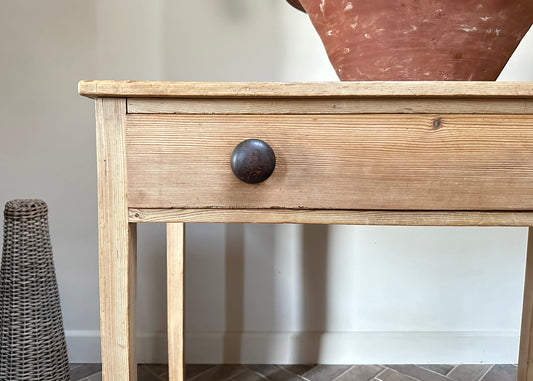 Pitch Pine Side Table