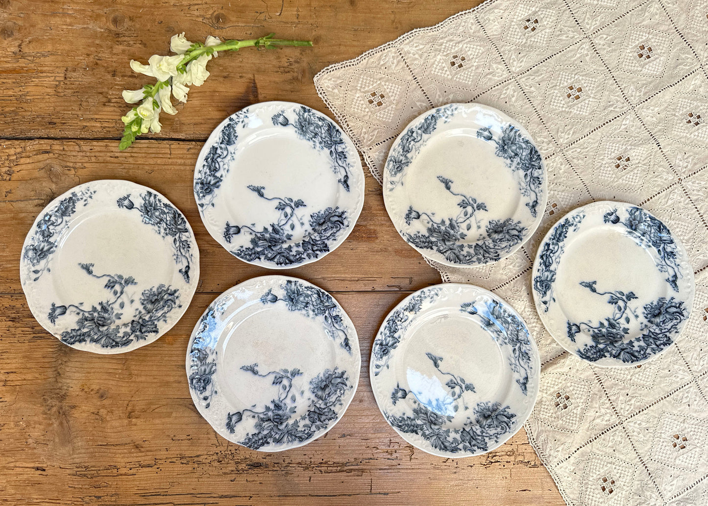 x6 Antique Side Plates