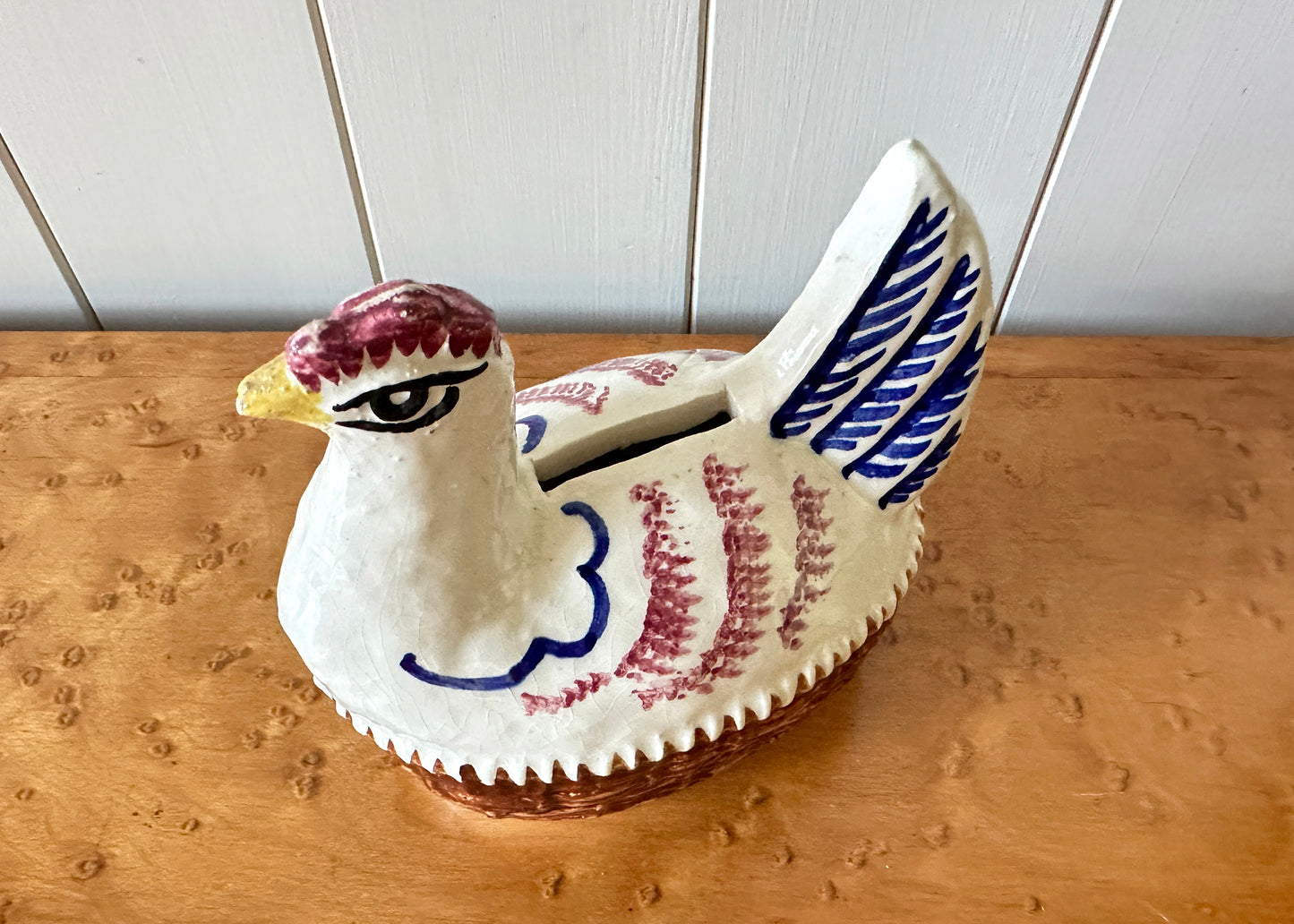 Pottery Chicken Money Box